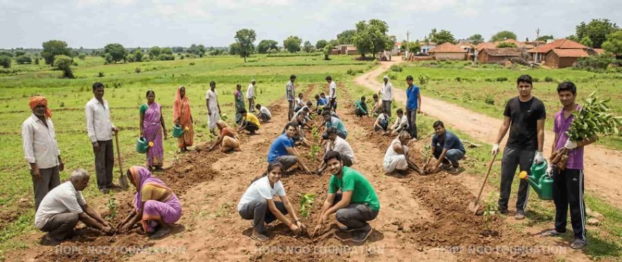 Tree plantation drive
